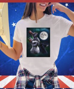 Three bunny moon shirt