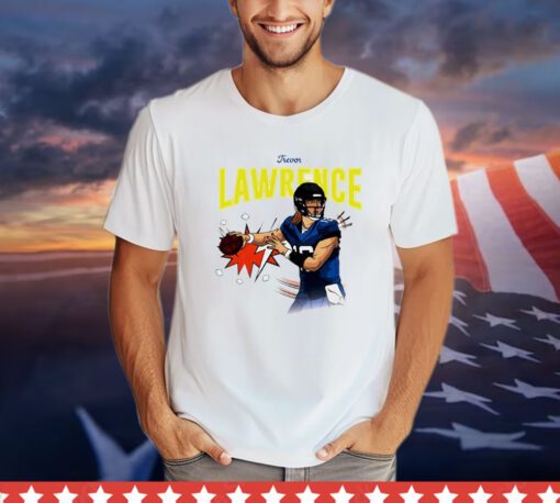 Trevor Lawrence heavyweight cartoon shirt