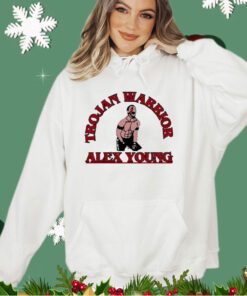 Trojan Warrior Alex Young win lose or draw collection shirt