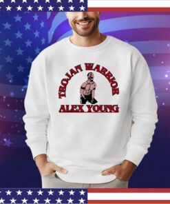 Trojan Warrior Alex Young win lose or draw collection shirt