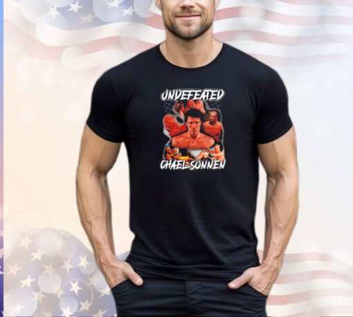 Undefeated Chael Sonnen shirt