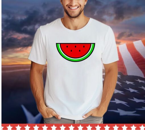 Watermelon supporting Israel shirt