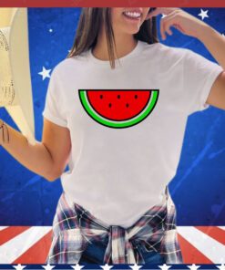 Watermelon supporting Israel shirt