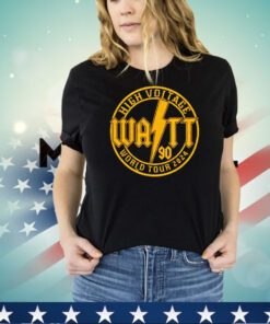 Watt High Voltage 2024 World Tour vintage shirt