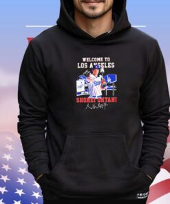 Welcome to Los Angeles Shohei Ohtani signature shirt