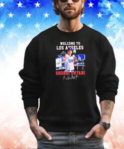 Welcome to Los Angeles Shohei Ohtani signature shirt