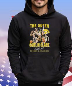 The Queen Caitlin Clark Ncaas Womens All-Time Leading Scorer T-Shirt