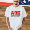 Aok Stott University shirt