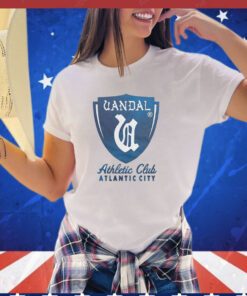 Atlantic City Vandal Athletic Club logo vintage shirt