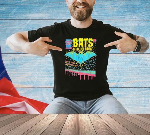 Bats of rillito bridge shirt