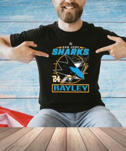 Bayley X San Jose Sharks hockey shirt