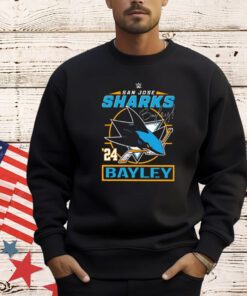 Bayley X San Jose Sharks hockey shirt
