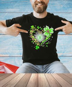 Boston Celtics in heart St Patrick’s Day shirt