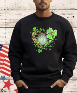 Boston Celtics in heart St Patrick’s Day shirt