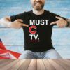 Chicago Cubs must C TV next starts here shirt