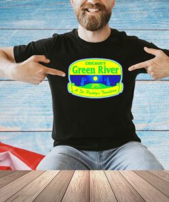 Chicago’s green river a St Paddy’s Tradition shirt