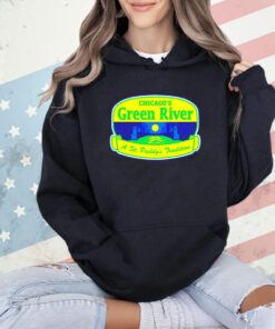 Chicago’s green river a St Paddy’s Tradition shirt