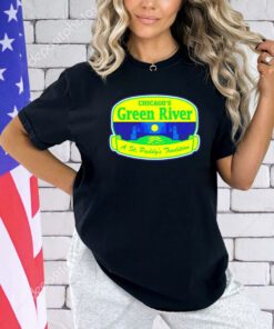 Chicago’s green river a St Paddy’s Tradition shirt