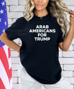 Chris Evans Arab Americans for Trump shirt