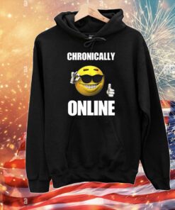 Chronically Online Ironic Thumbs Up Emoji Tee Shirts