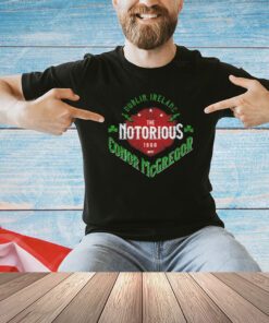 Conor McGregor The Notorious Label shirt