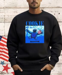 Cookie Monster X Nirvana’s Nevermind Nevermind Cookie shirt