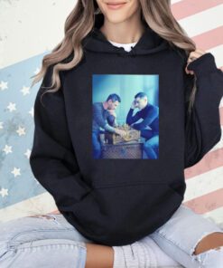 Cristiano Ronaldo and Lionel Messi play chess shirt