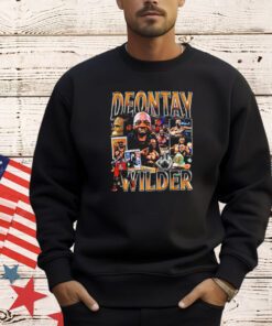 Deontay Wilder boxing graphic poster shirt