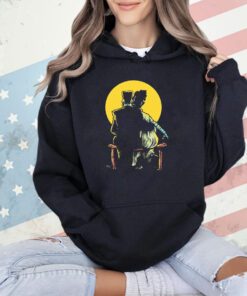 Frankenstein Monster and Bride Gazing at the Moon Shirt