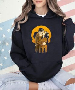 Gomez and Morticia Addams X Gustav Klimt’s The Kiss Tango De Amor shirt