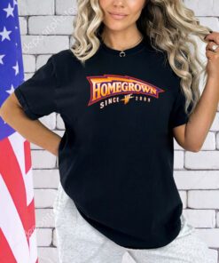 Homegrown since 2009 logo shirt
