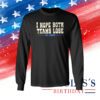 I Hope Both Teams Lose Go Lions Long Sleeve TShirt