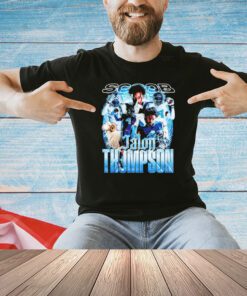 Jalon Thompson North Carolina Tar Heels football graphic poster shirt