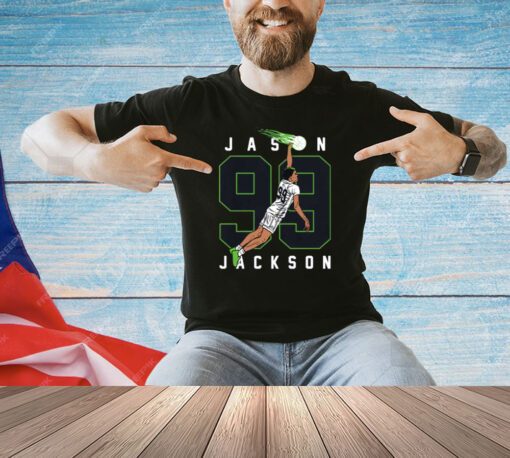 Jason Jackson – Black Individual Caricature T-Shirt