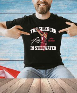 Javian Mccollum The Silencer in stillwater shirt
