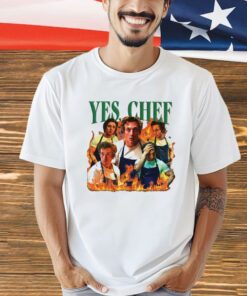 Jeremy Allen White yes chef fire shirt