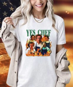 Jeremy Allen White yes chef fire shirt