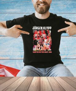 Jurgen Klopp 8 seasons 2015-2024 thank you for your legacy boss T-Shirt