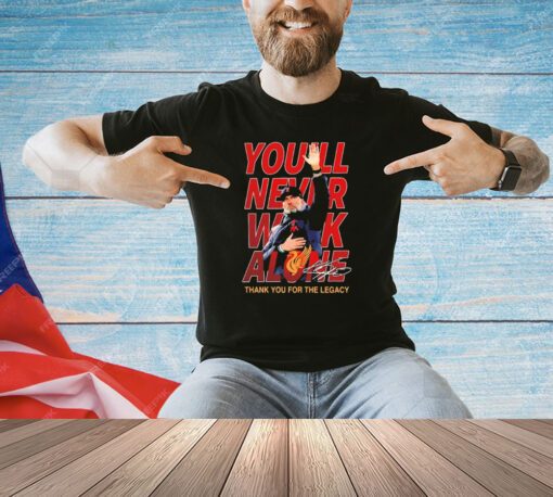 Jurgen Klopp you’ll never walk alone thank you for the legacy T-Shirt