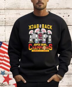 Kansas City Chiefs Super Bowl Champions Back To Back T-Shirt