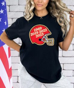 Kansas City Chiefs the four glory years shirt