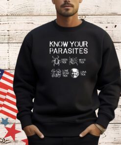 Know Your Parasites Luna Tick T-Shirt