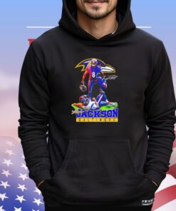 Lamar Jackson Baltimore Ravens beat C.J. Stroud Houston Texans signature shirt