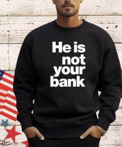 Leon Edwards wearing he is not your bank shirt