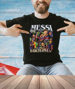 Lionel Messi FC Barcelona graphic poster shirt