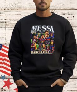 Lionel Messi FC Barcelona graphic poster shirt