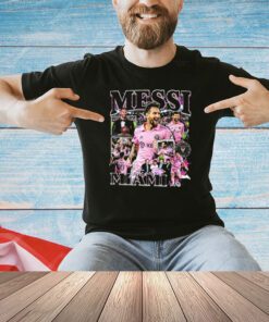Lionel Messi Inter Miami CF graphic poster shirt