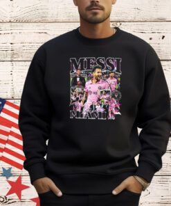 Lionel Messi Inter Miami CF graphic poster shirt