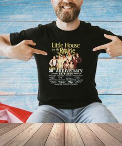 Little House on the Prairie 50th anniversary 1974 2024 signatures shirt