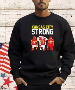 Mcduffie Mahomes Kelce Kansas City Strong shirt